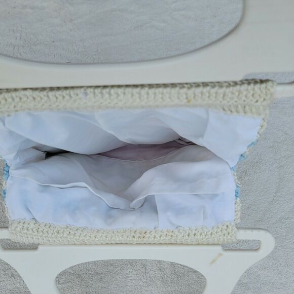 Vintage Accento Craft Purse Macrame 1970s/80s - Picture 3 of 4